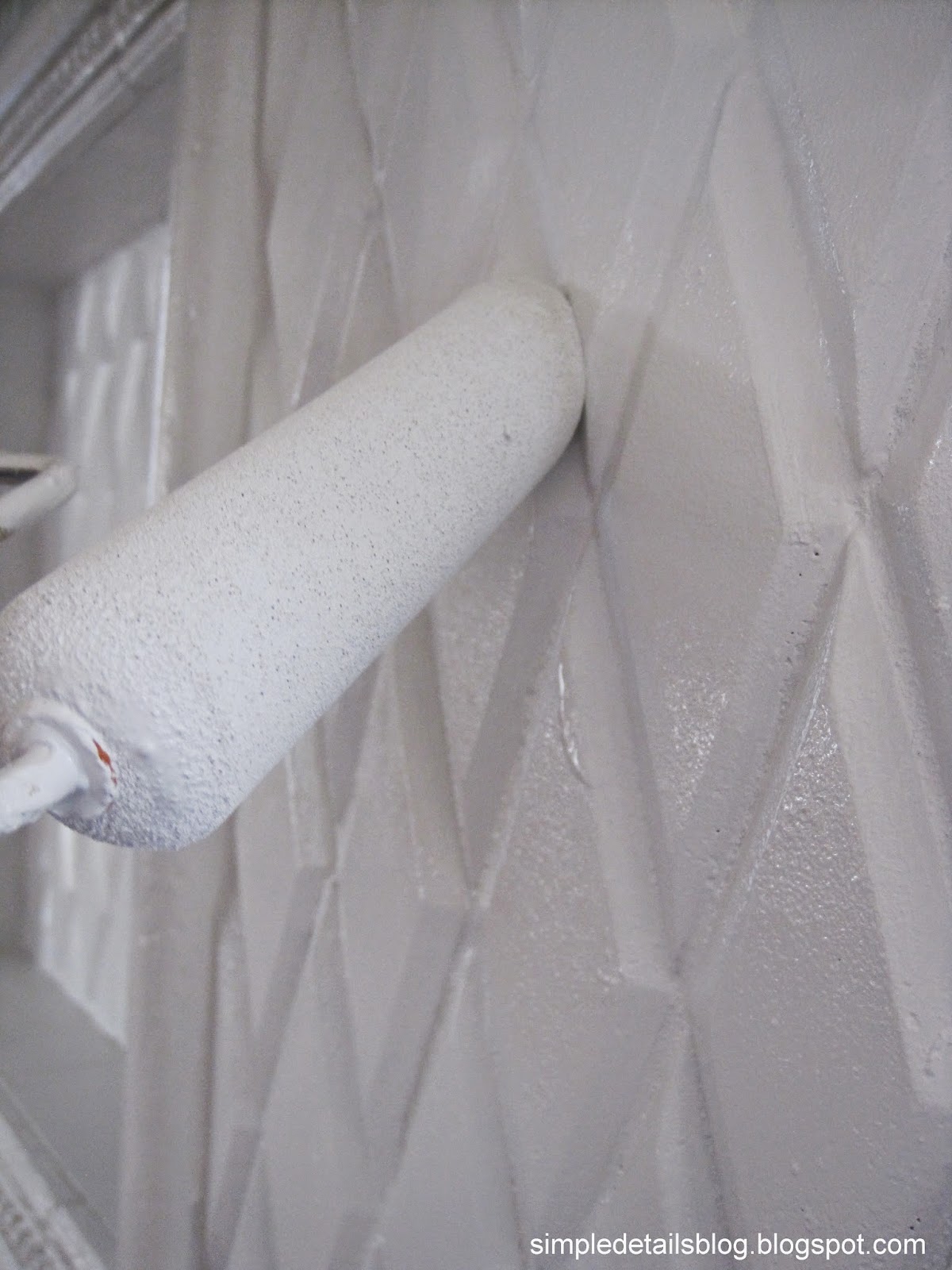 Simple Details how to paint stone tile...