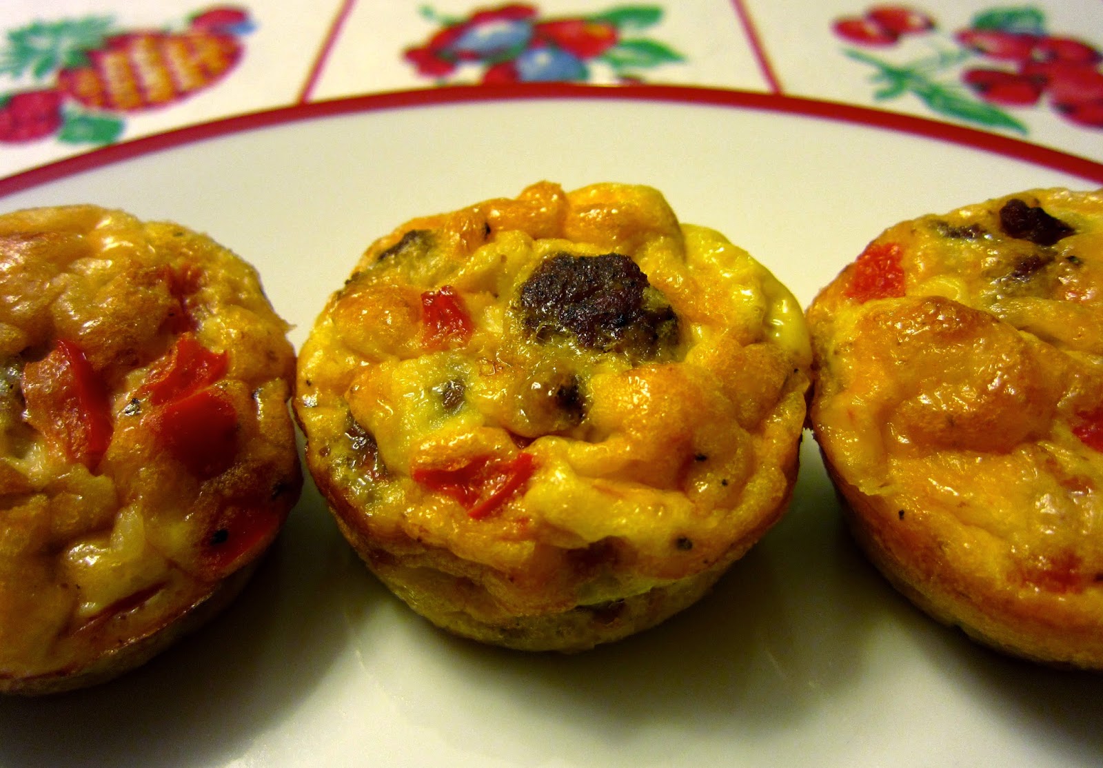 One More Taste MakeFast Mondays Egg and Sausage MuffinTin Scrambles