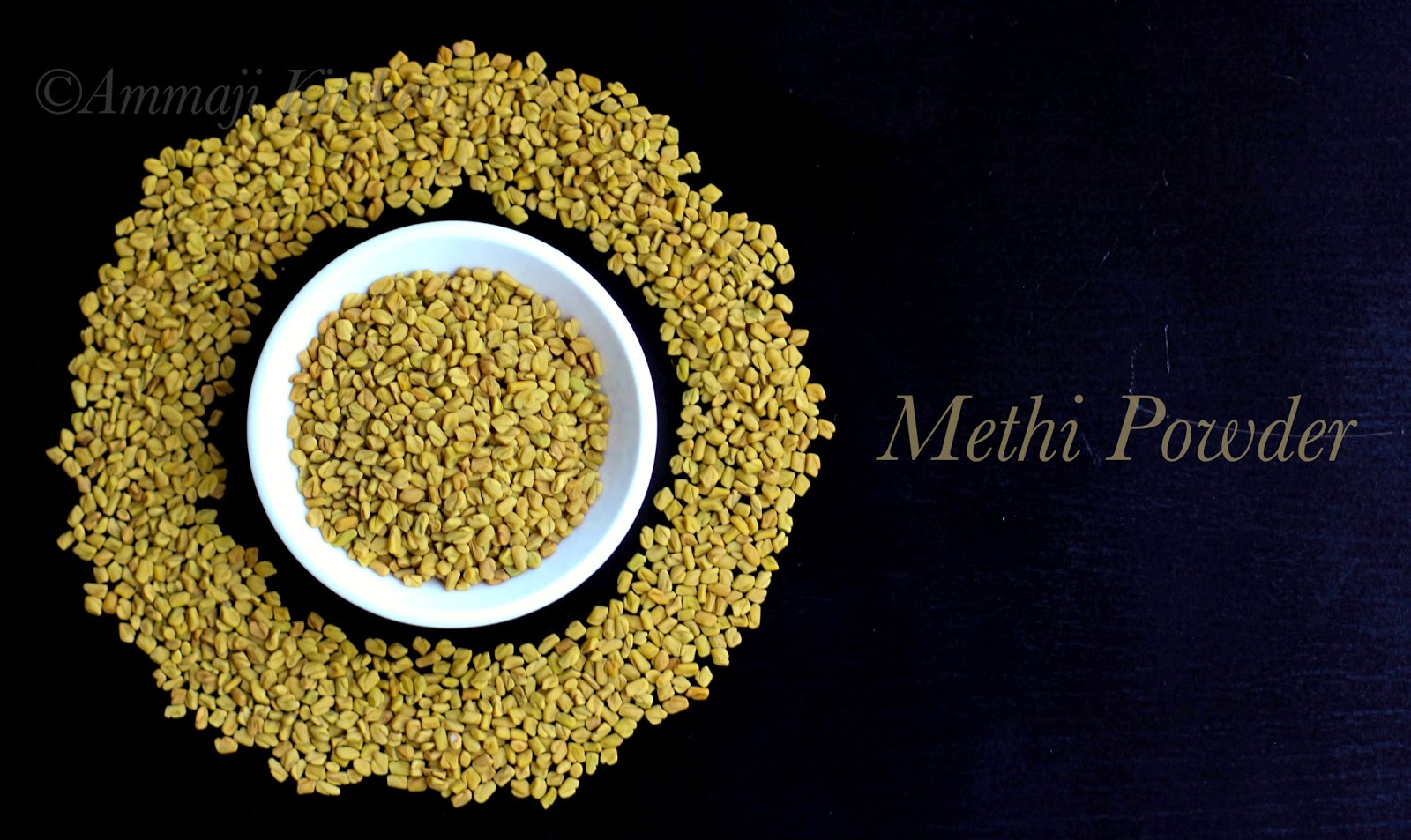 Methi Powder Menthi Podi How to Make Methi Powder Indian Food