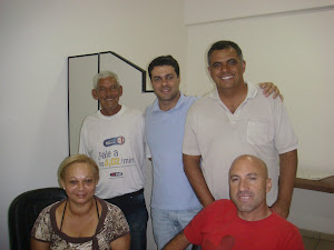 Dr. Cláudio, Rangel, Doriane, Luiz Fernando e Bernardinho do PT
