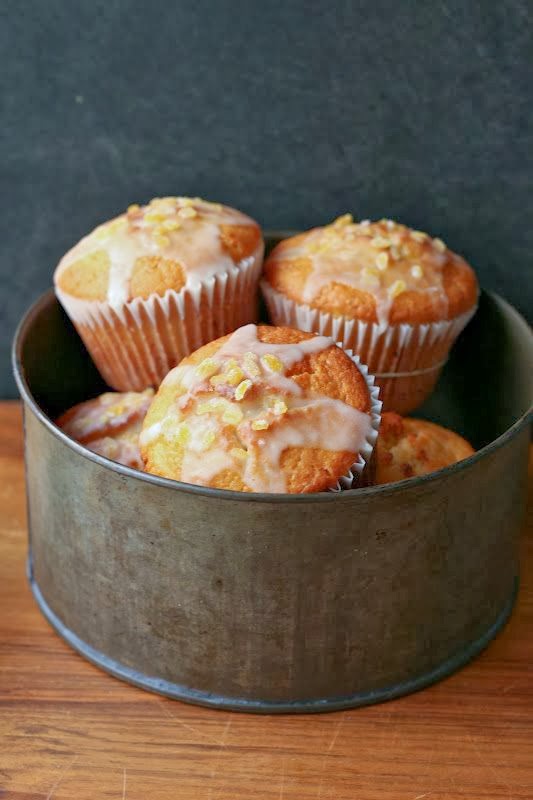 muffins al limone senza uova / lemon muffins without eggs