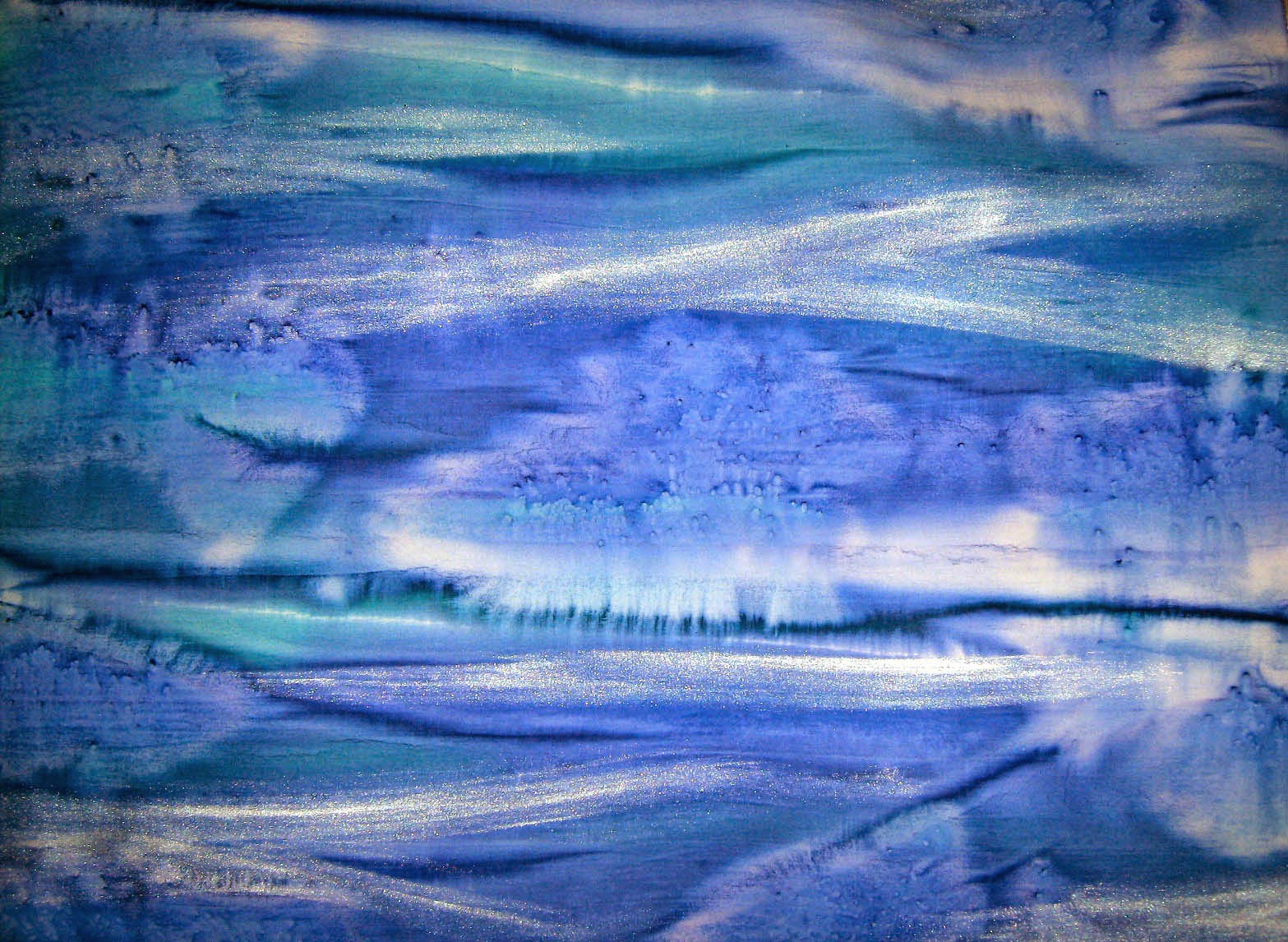 Quilt Routes hand painted fabric fabric friday