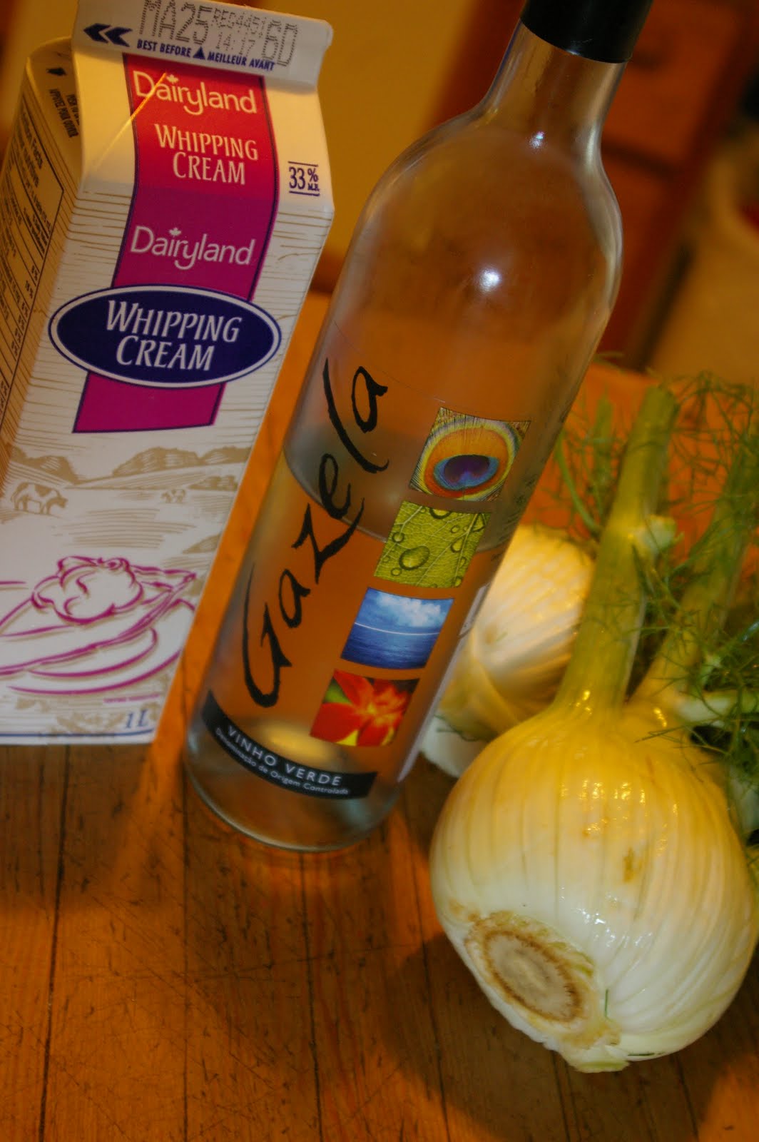 The Worthy Cook Braised Fennel with White Wine & Cream