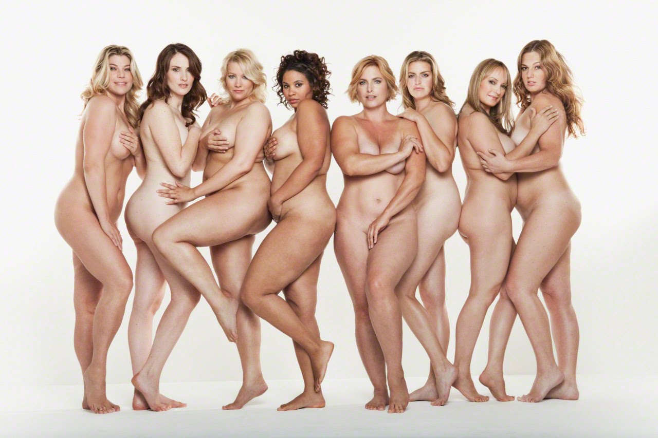 Многого голых женщин 