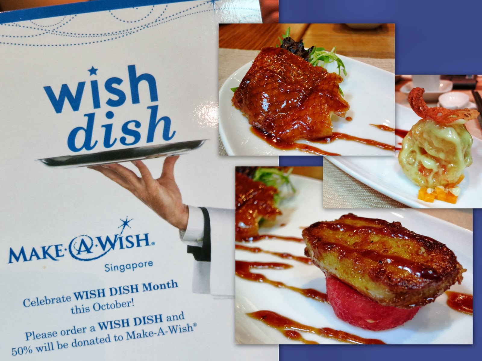 PinkyPiggu MakeAWish Campaign Wish Dish Majestic Restaurant