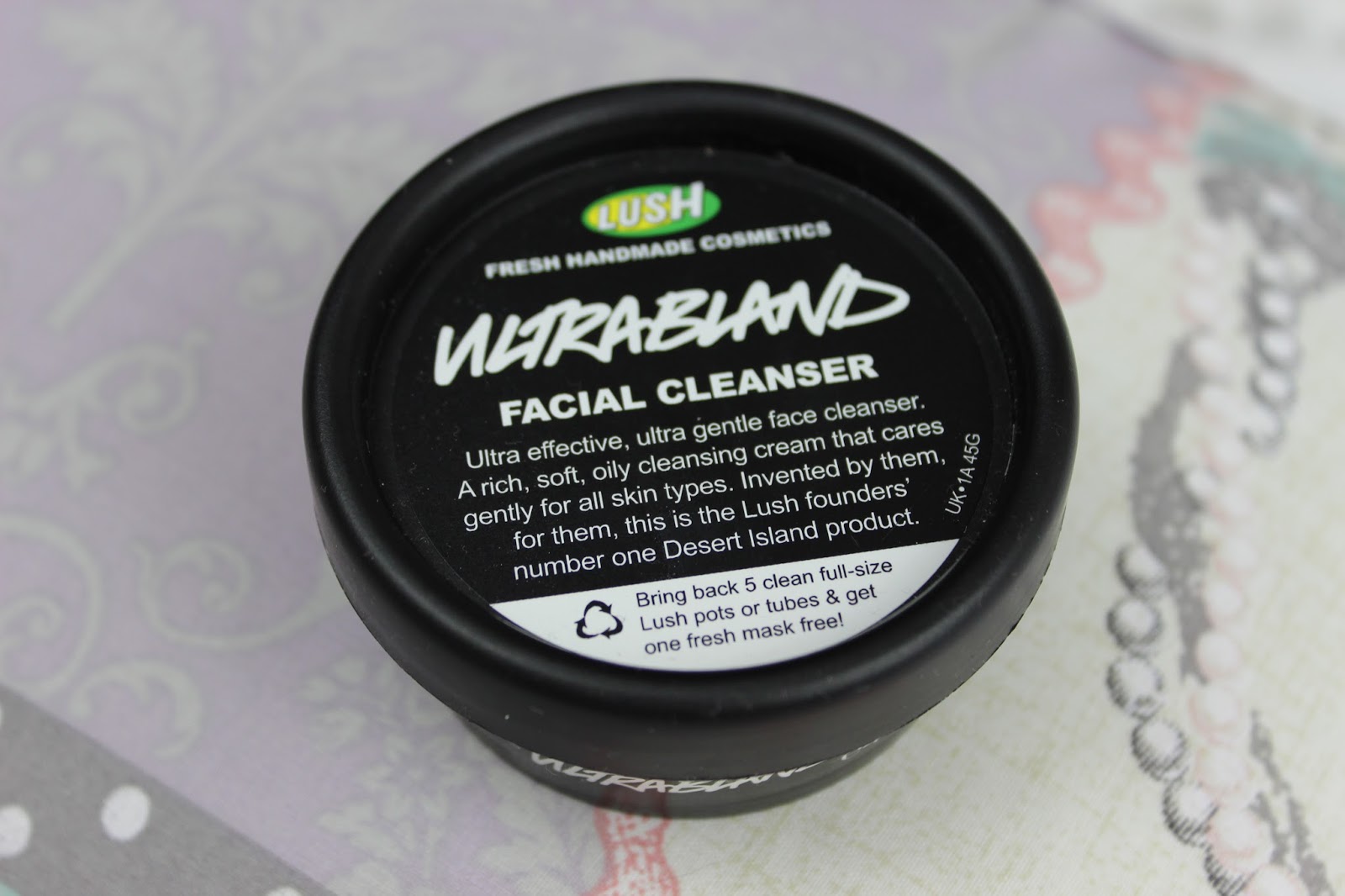 Lush Ultrabland Facial Cleanser Review Charlotte Ruff
