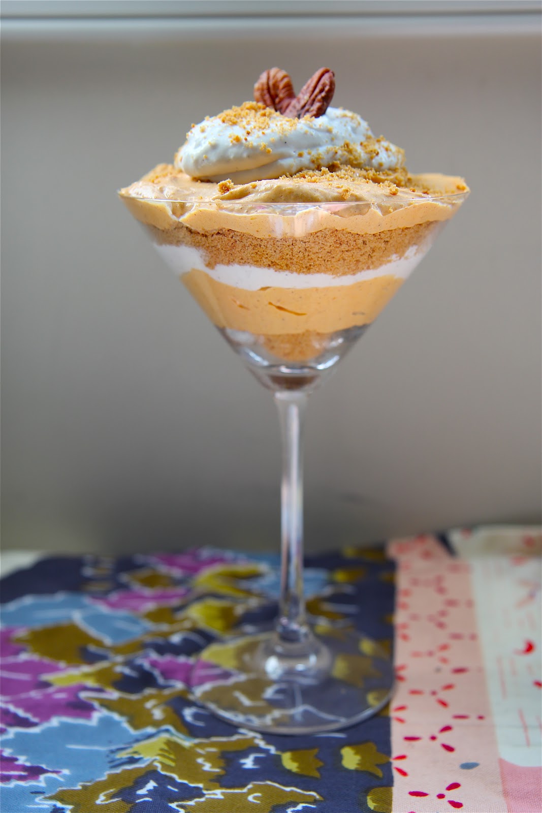picnic bakery Pumpkin Cheesecake Parfait with Cardamom Cream