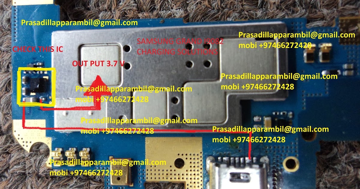 Cell Care Solutions Samsung Grand I9082 Charging Way