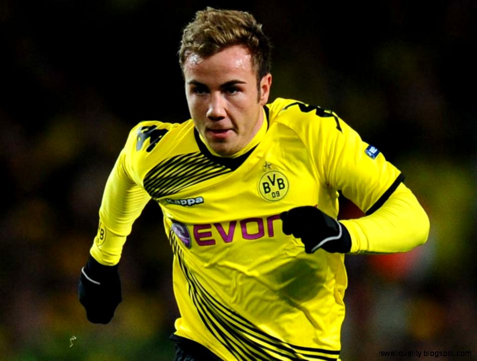 Dortmun Players Mario Gotze Wallpaper | Wallpapers Quality