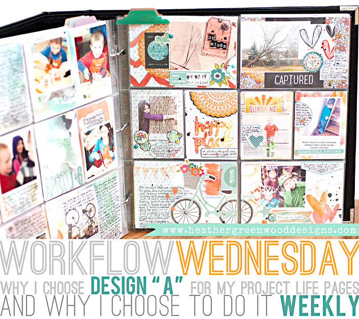 Heather Greenwood | Why I Choose Project Life Design A and a Weekly Format