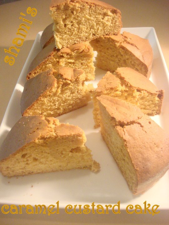 Shami's Delicacies CARAMEL CUSTARD CAKE