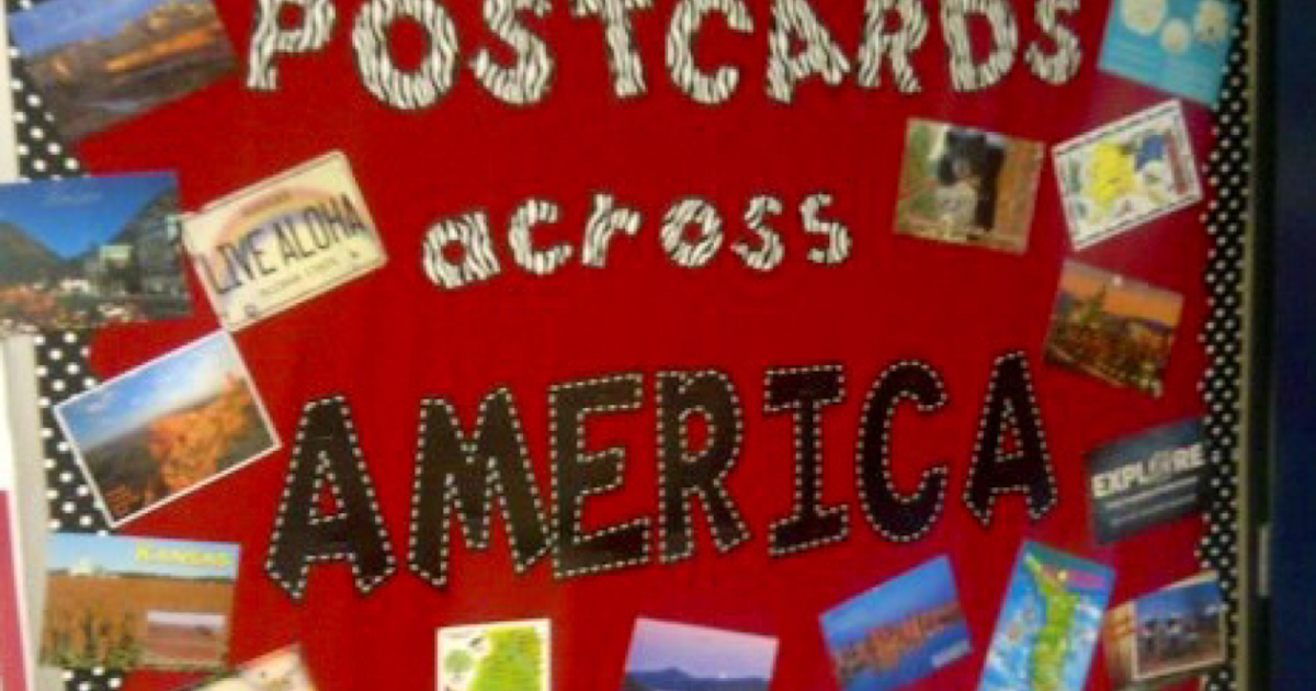 The Teacher Dish Postcards Across America!