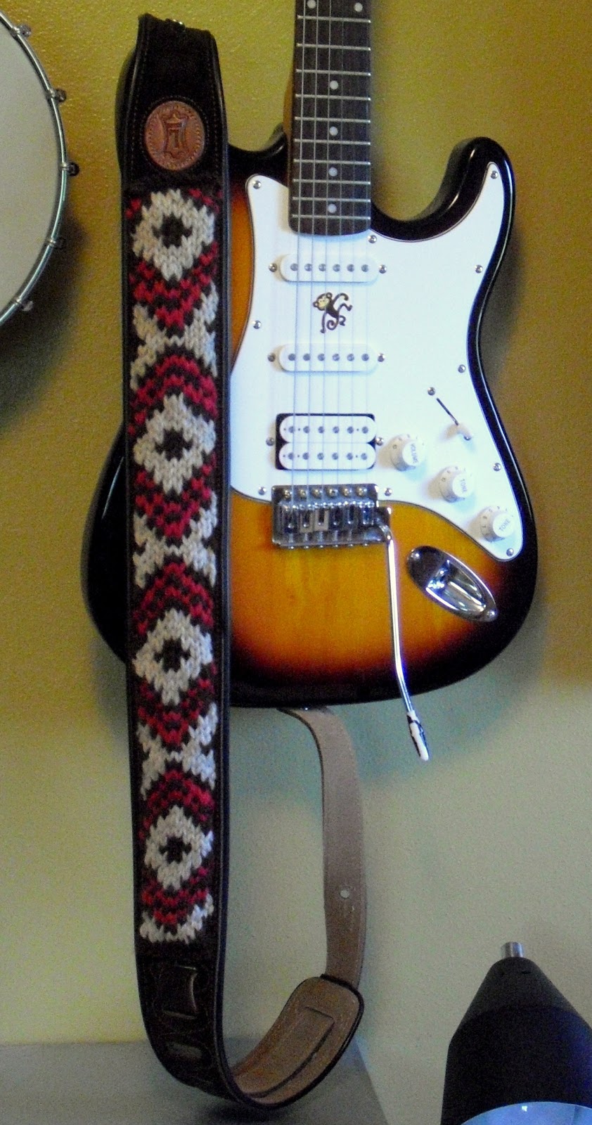 Knit Guitar Strap
