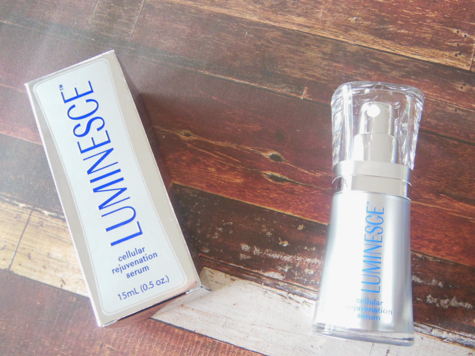 PRODUCT REVIEW LUMINESCE CELLULAR REJUVENATION SERUM The Beauty