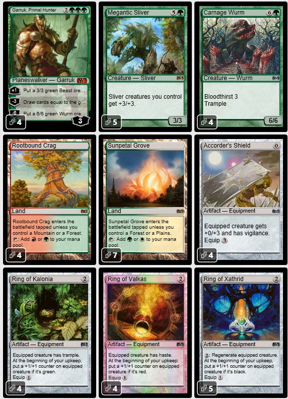 Magic the Gathering Adventures Core Set Cube Online Some Black, all