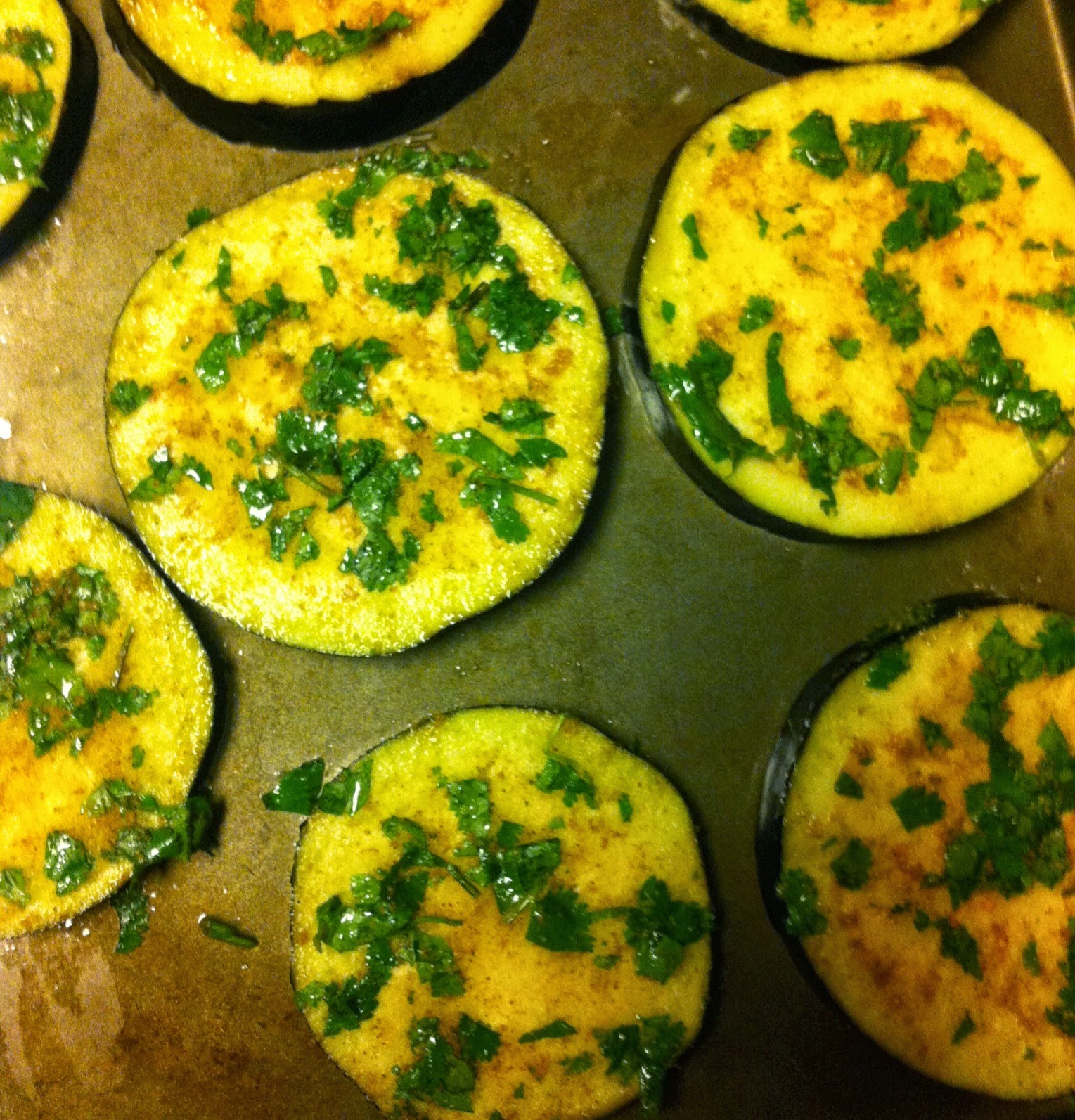 Nalls' Kitchen Spice Roasted Eggplant