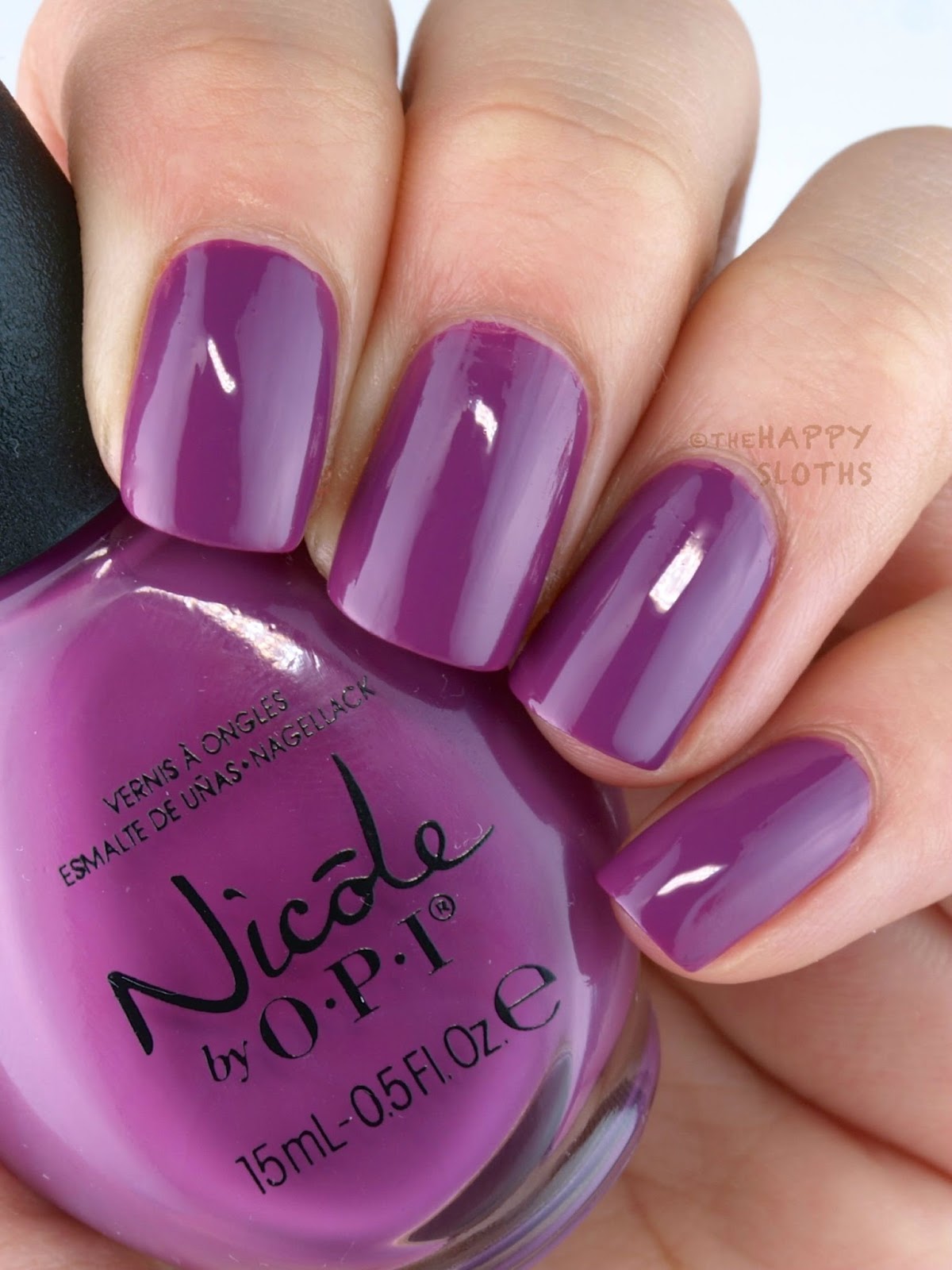 Nicole OPI In Grape Demand Swatches