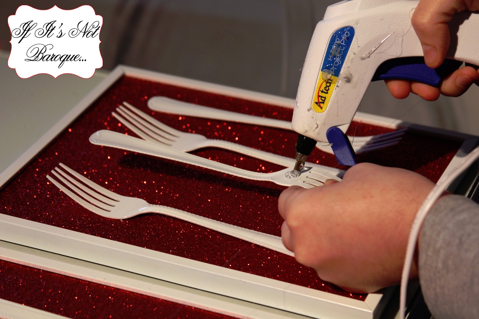 If It's Not Baroque... DIY Utensil Art