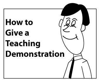 how to give a teaching demonstration at a university in Asia