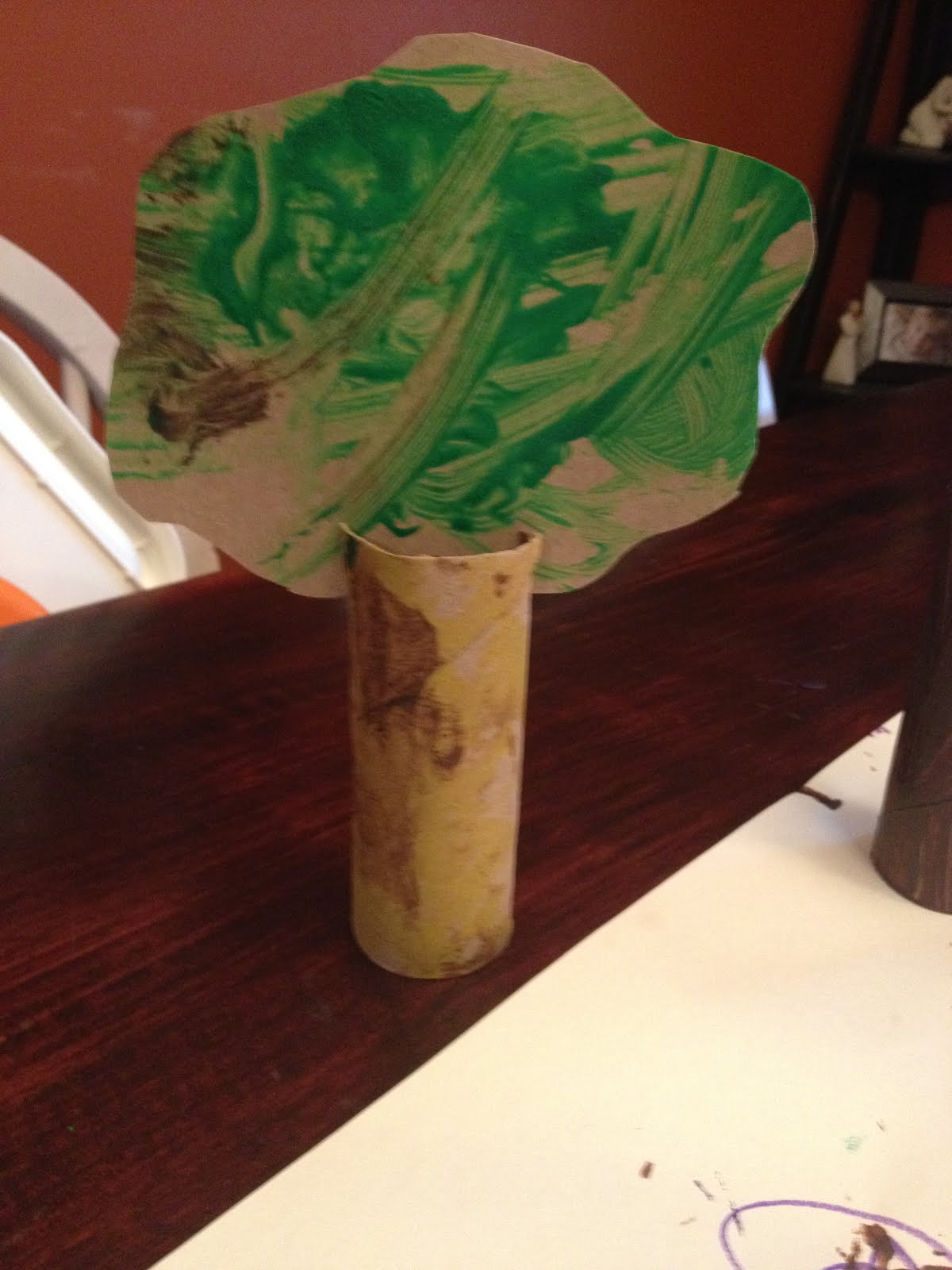 LIFE is Beautiful. Lets CREATE it Paper Towel Roll Trees