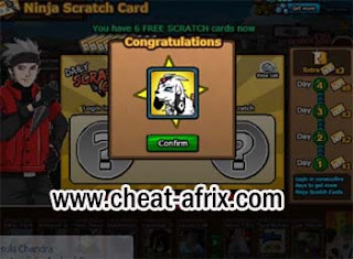 Trick Scratch Card Get Free Pet Tailed Beast