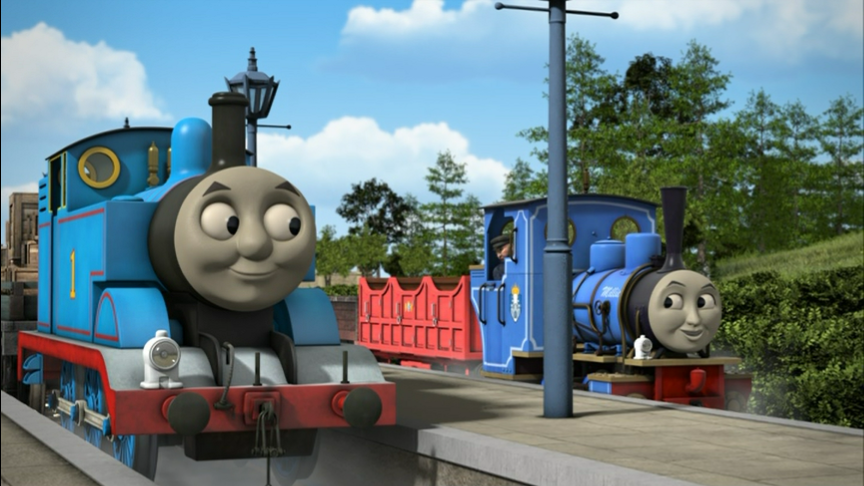 Soon after, Thomas collects a shipment (yes, that word was used!) for the E...
