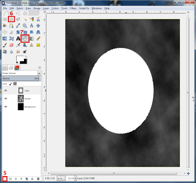 Creating a White Ellipse