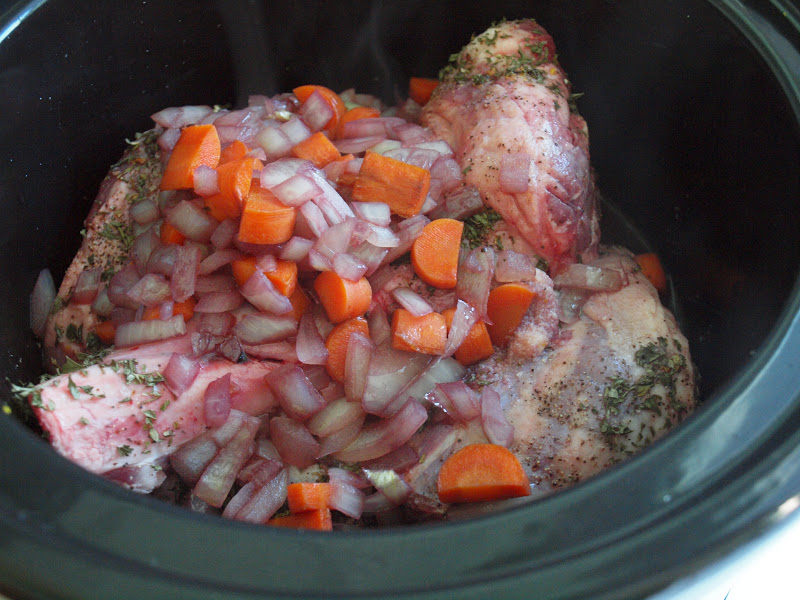 Cook The Hell Out of It! Crock Pot Lamb Shanks with Red Wine Sauce