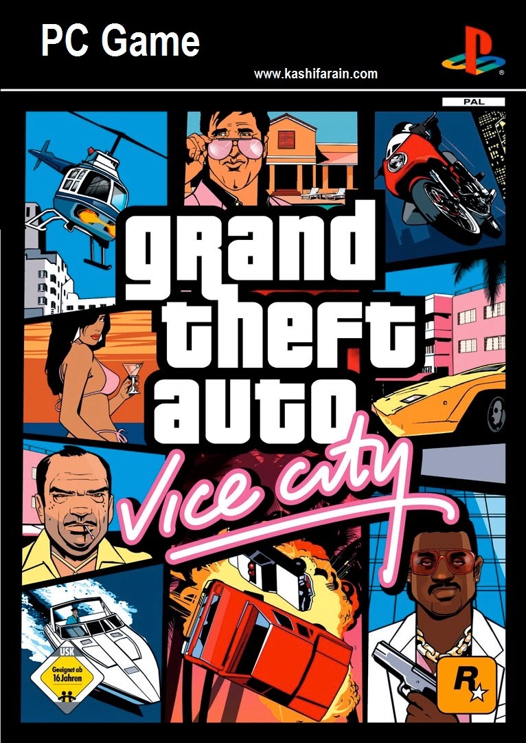 Grand Theft Auto Vice City (GTA)  Highly Compressed Free Download 