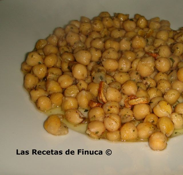 Las Recetas de Finuca Garbanzos fritos