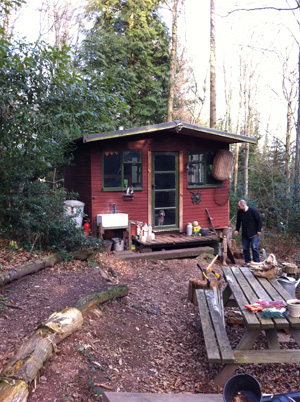 Shepherds Hut Stove Installing A Small Wood Burning Stove Into A