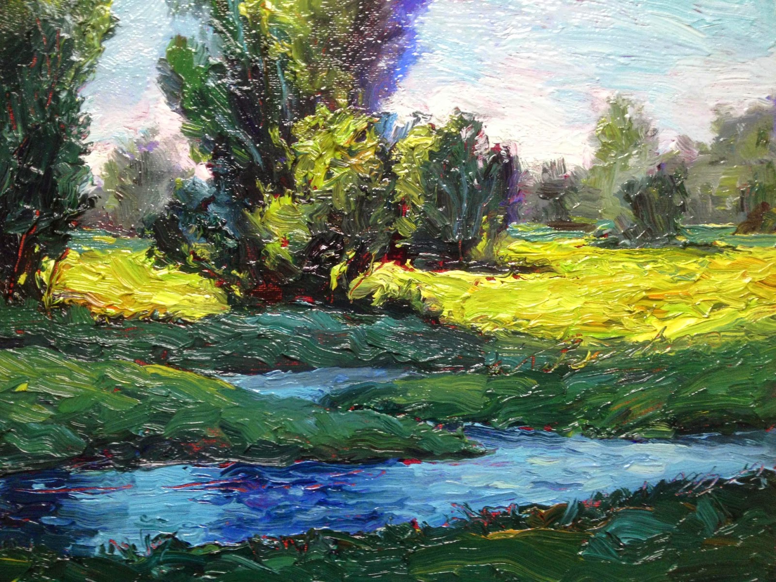 BRAD TEARE 127 Painting A Small Landscape BRAD TEARE 127 Painting A Small Landscape