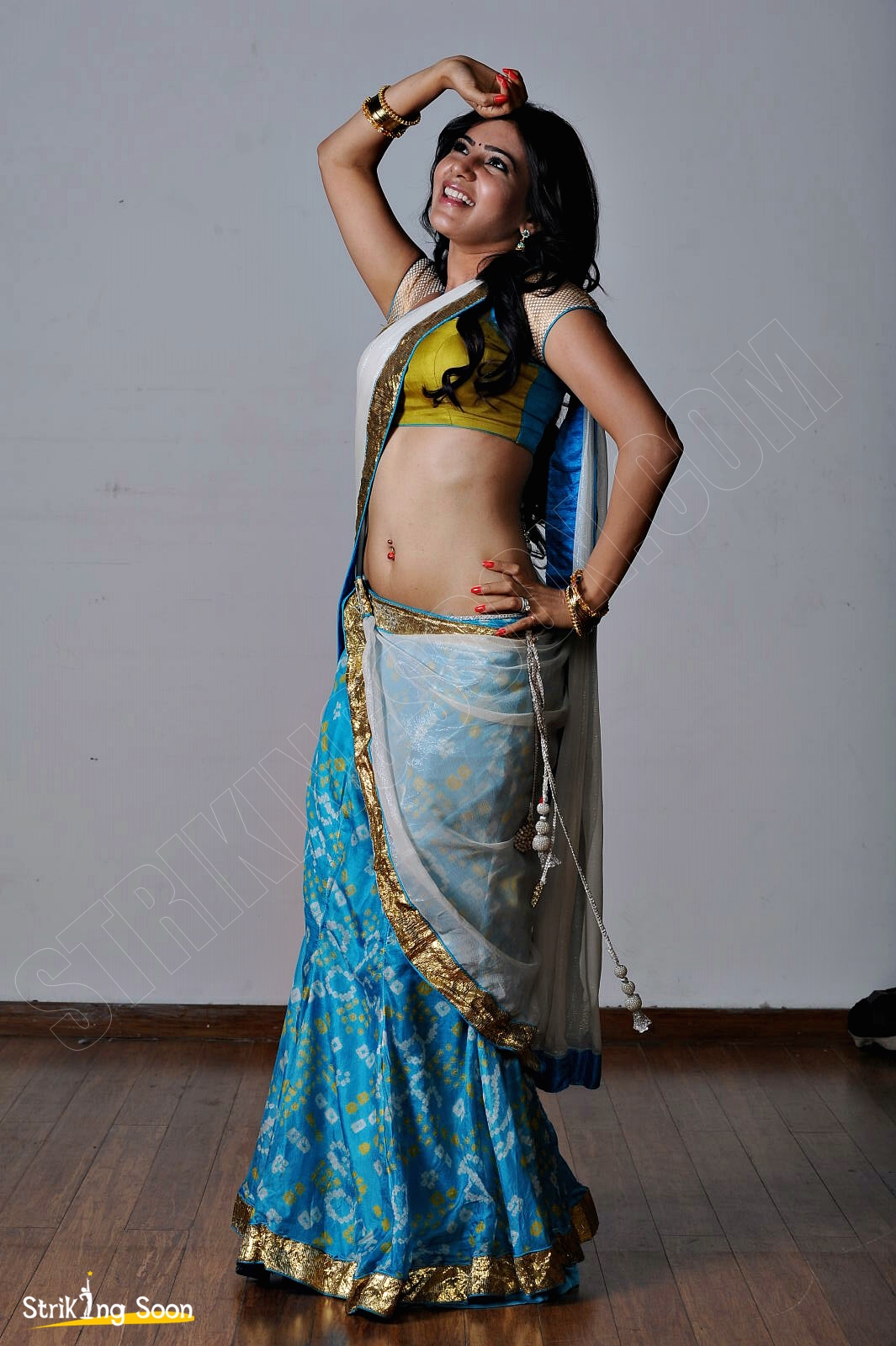 Download Theri Samantha Saree Images Hd Pictures