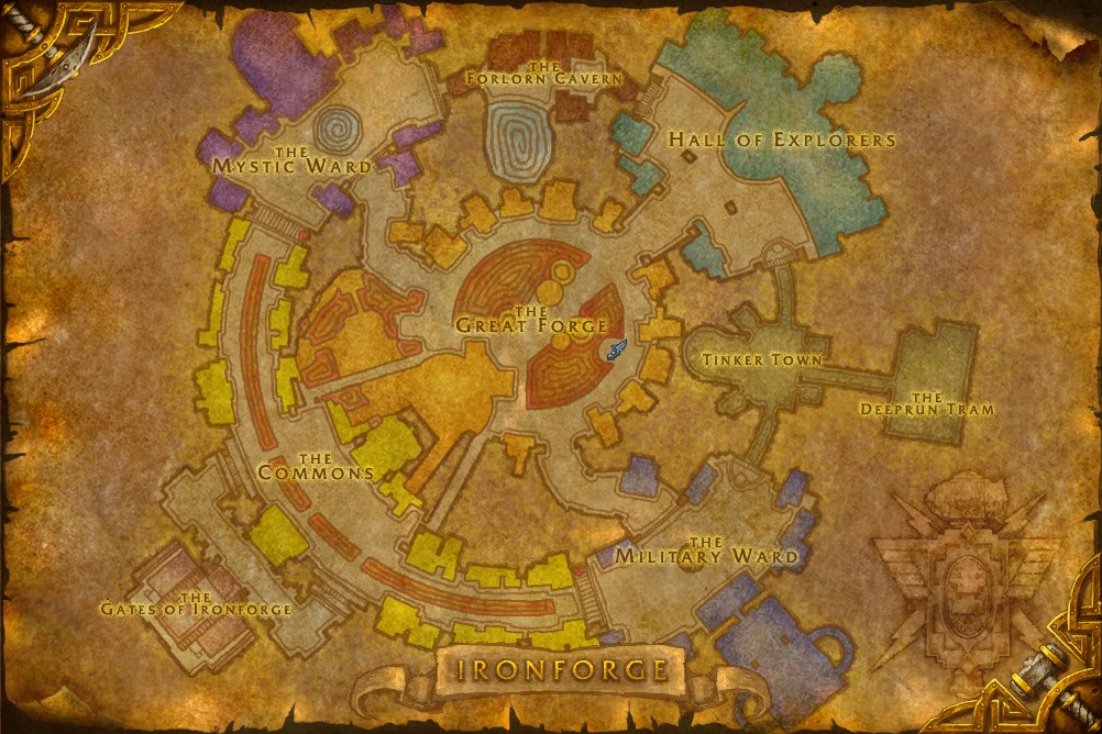 World+of+warcraft+map+levels
