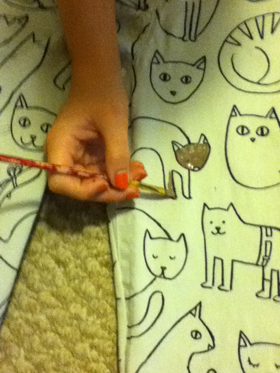 Floral Prints And Common Sense DIY CAT PANTS