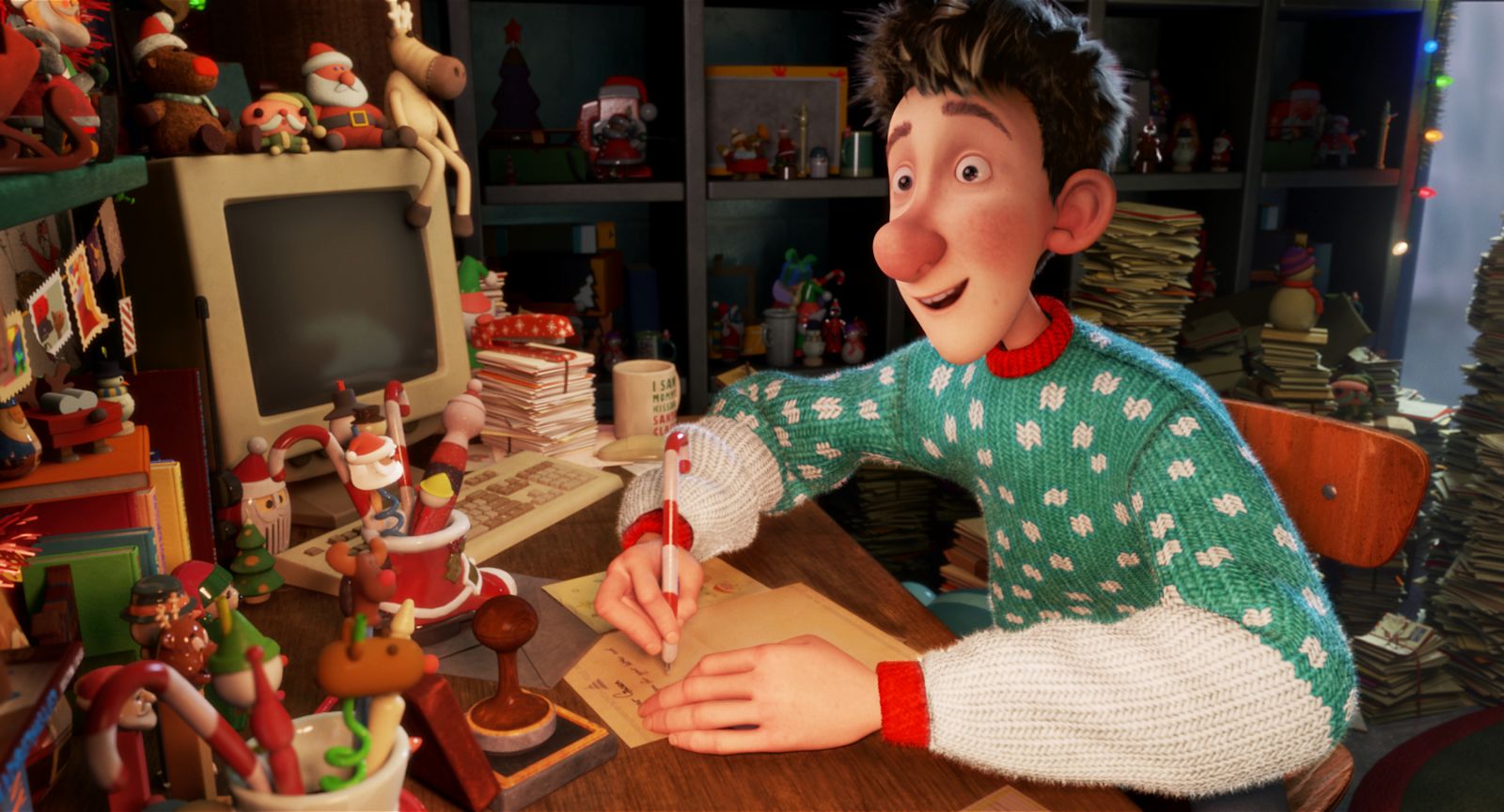 Arthur Christmas 3D, English Hollywood film review, Johnson Thomas
