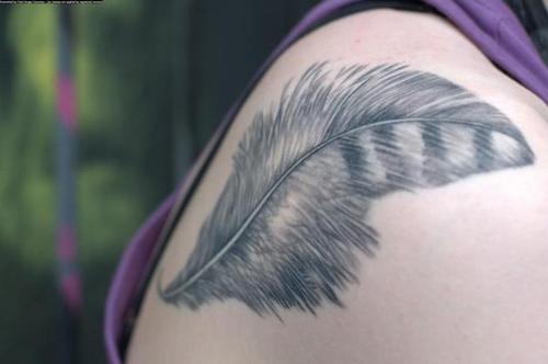 feather tattoo. Feather Tattoos Designs and