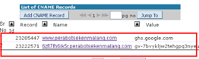 Cara Merubah domain blogspot menjadi dot com