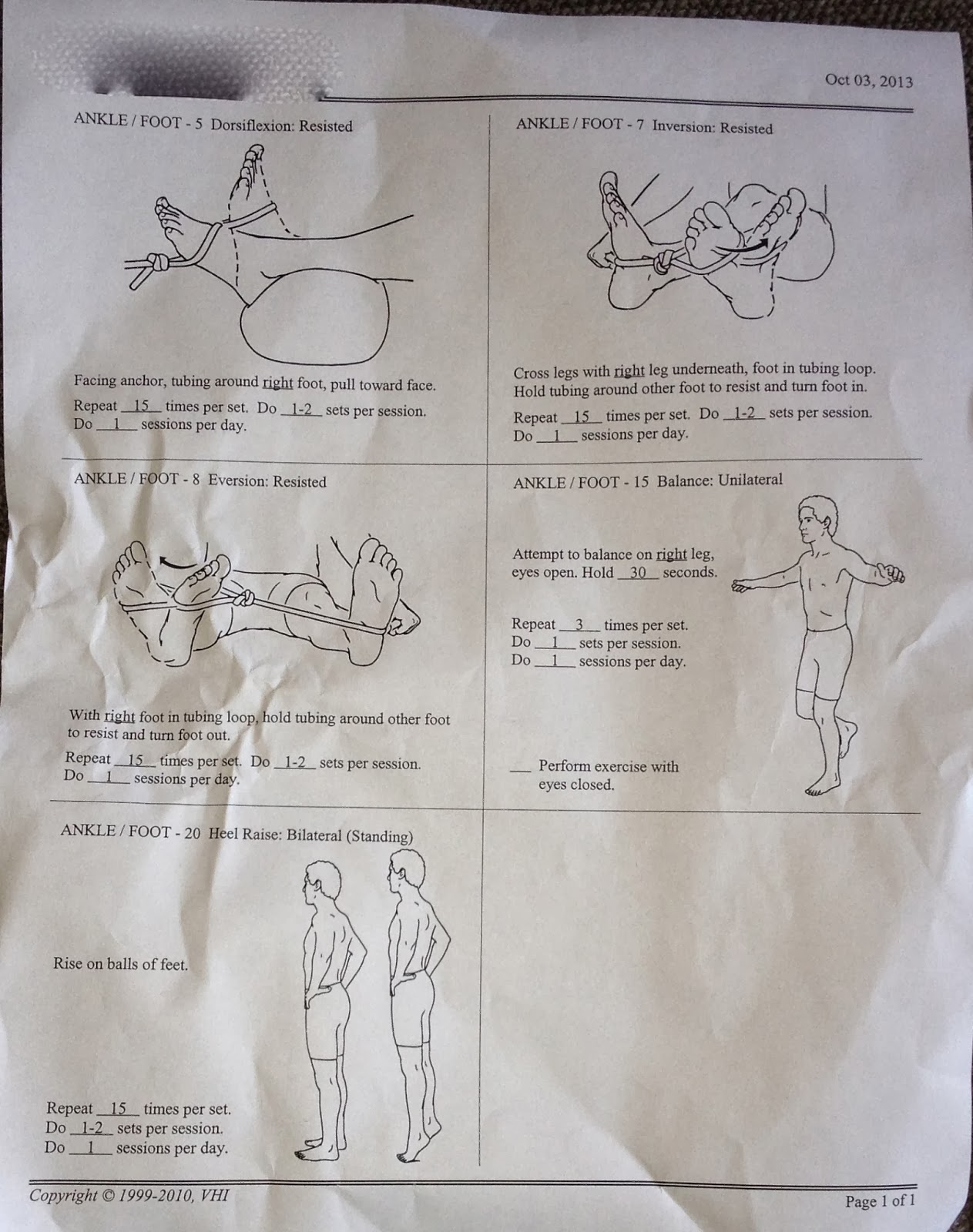 Lisfranc physical therapy exercises lisfrancblog