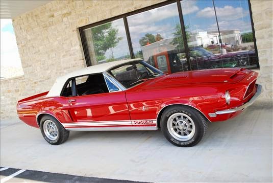 1968 Red Shelby Mustang