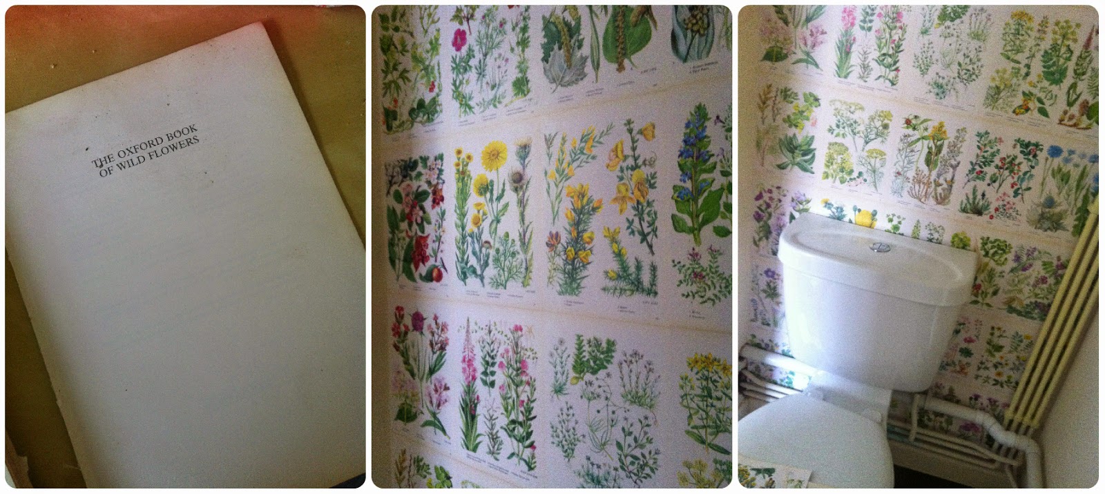 House of Newns DIY Wallpapering with Book Pages