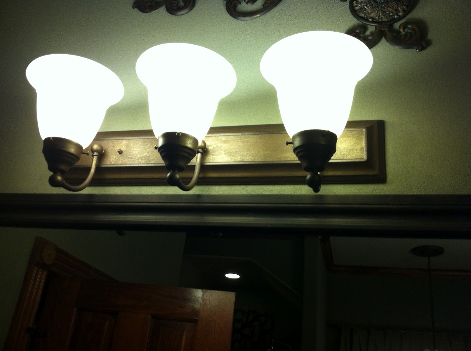 Dixie of all Trades Another refinished polished brass light fixture