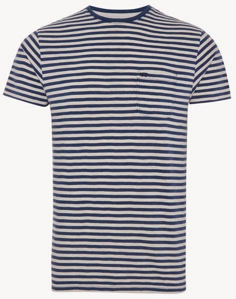 camiseta rayas hombre primark