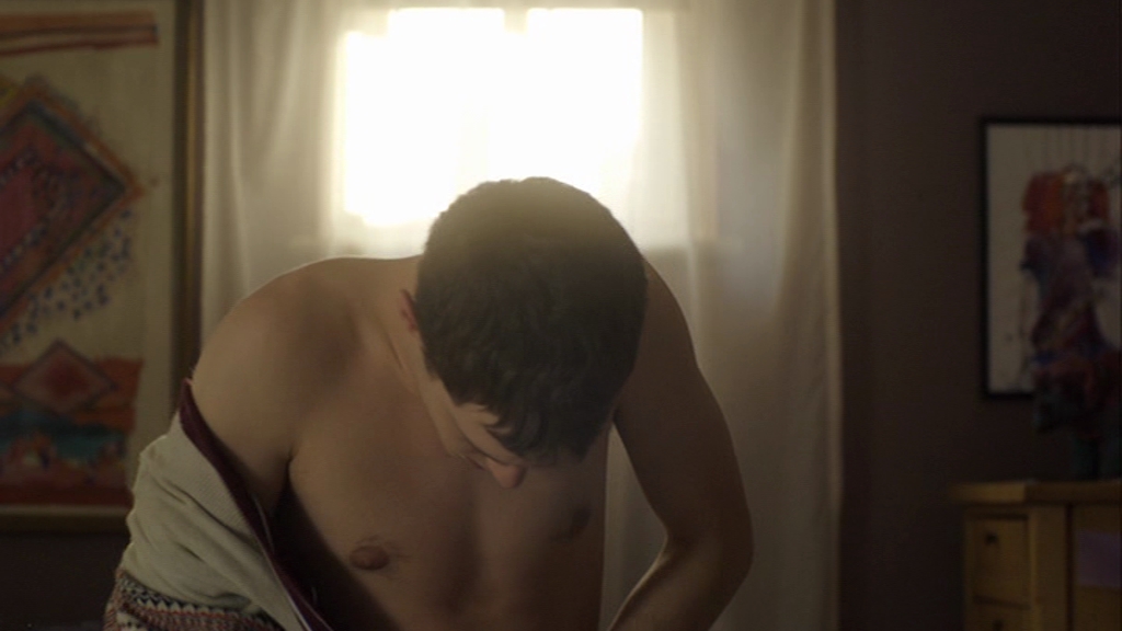 Iain De Caestecker - Shirtless & Naked in "The Fades" .