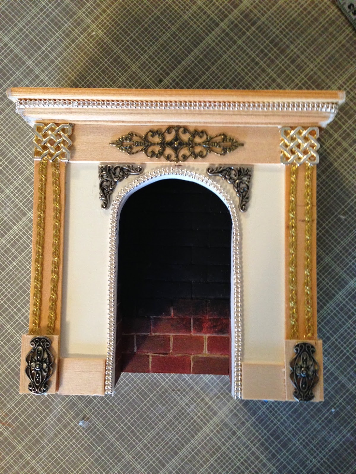 dollhouse fireplace diy