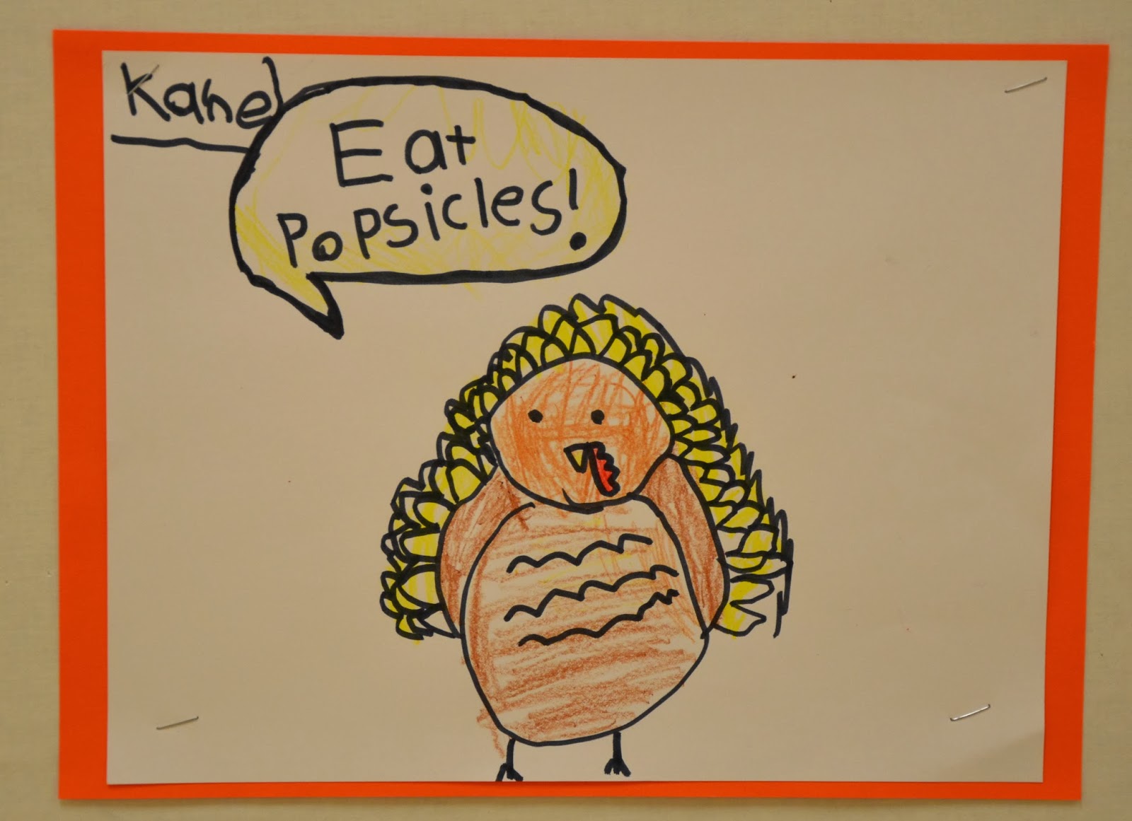 A Place Called Kindergarten: turkey trouble