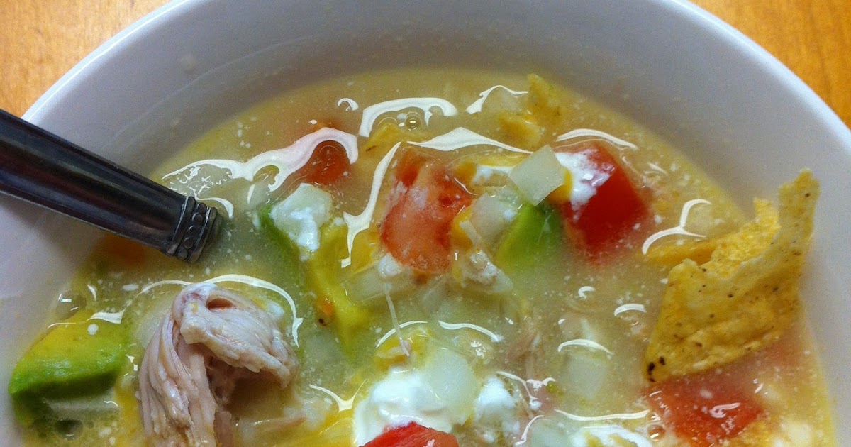 Plain & Simple Chicken Tortilla Soup