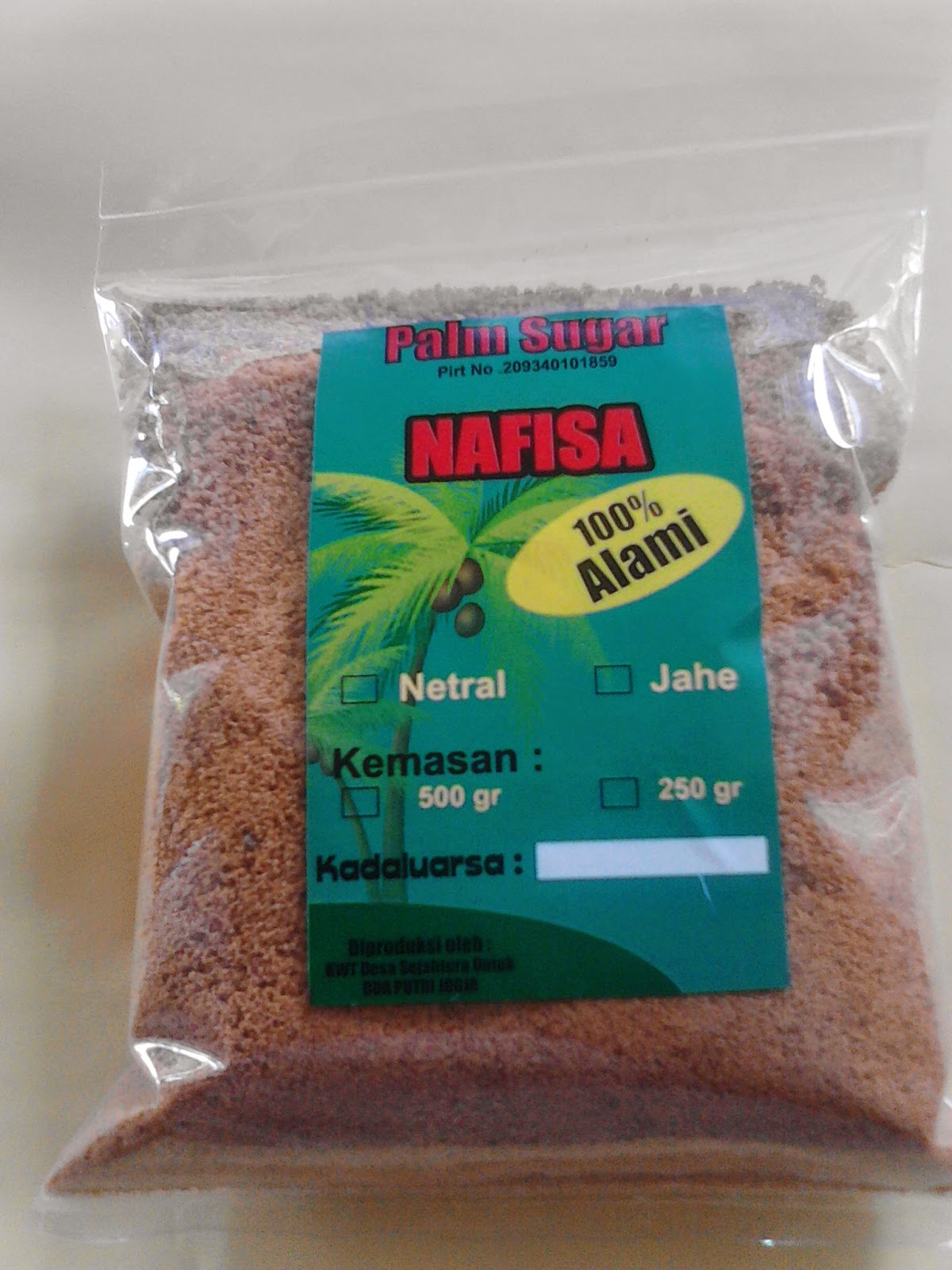 Makanan Sehat Non MSG Gula Semut/Palm Sugar asli Kulon Progo Yogyakarta