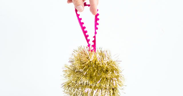 diy tinsel garland ornaments design improvised diy tinsel garland ornaments design improvised