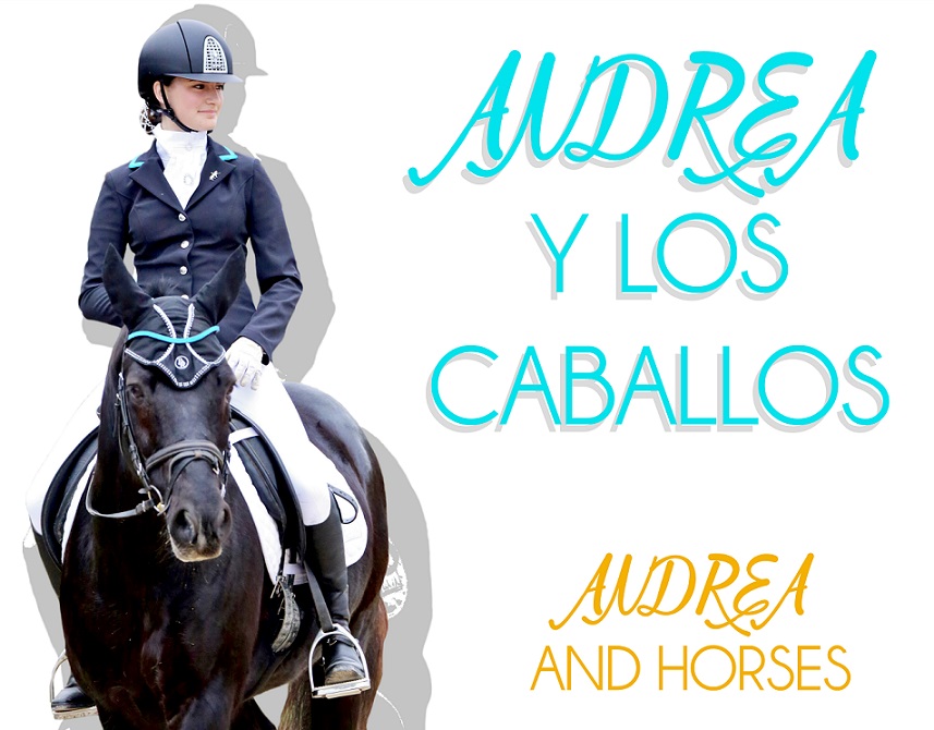 Andrea y los caballos.